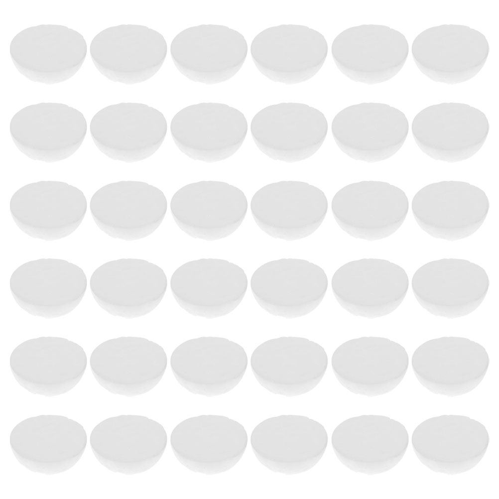 Wedding Decoration Supply - 100 Stück Weiße Hemisphärische Schaumstoffbälle aus