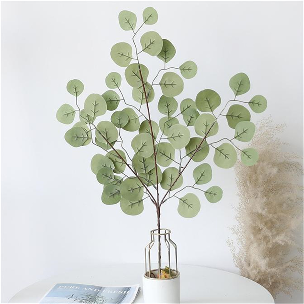 Flower Girl Basket - Eukalyptus blatt Rebe künstliche Pflanzen Weihnachts