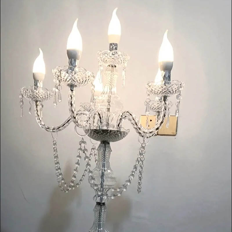 Wedding Decoration Supply - Moderne Luxus-Kerzenlampen Hochzeits-Tischdekoration Elegante Tischlampe Wohnzimmer-Kerzenlichter