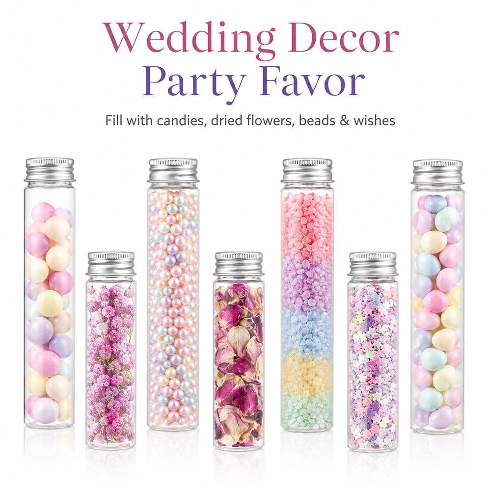 20 Stück 50 ml/100 ml transpar – Wedding Decoration Supply Bewertung und Preis