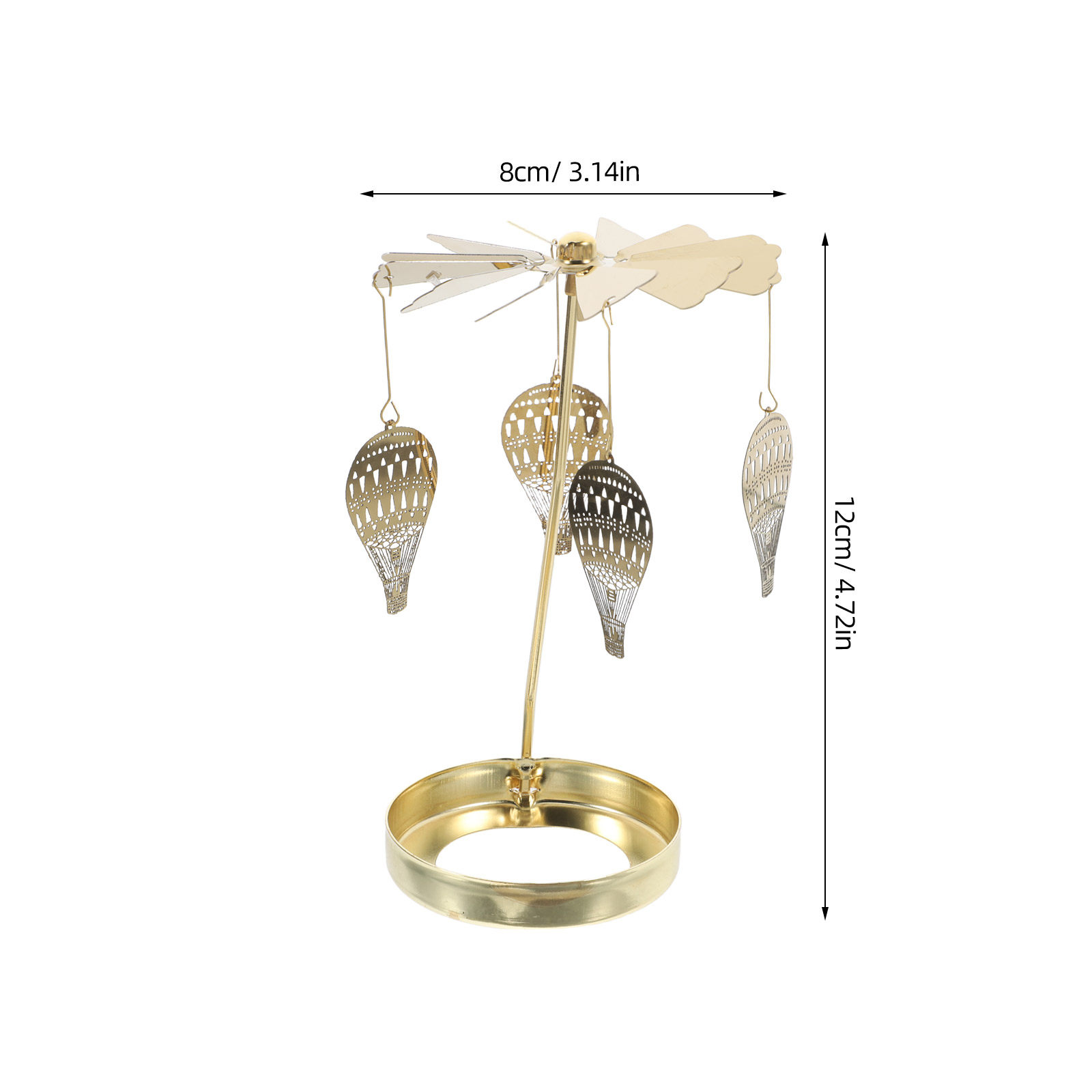 Drehbarer Metallhalter für Tee – Wedding Decoration Supply Bewertung und Preis