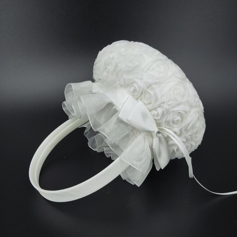 Romantische Blume Perle Bowkno – Flower Girl Basket Bewertung und Preis