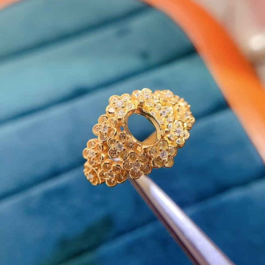 Luxuriöse Ringfassung aus 925e – Supplier Wedding Bewertung und Preis