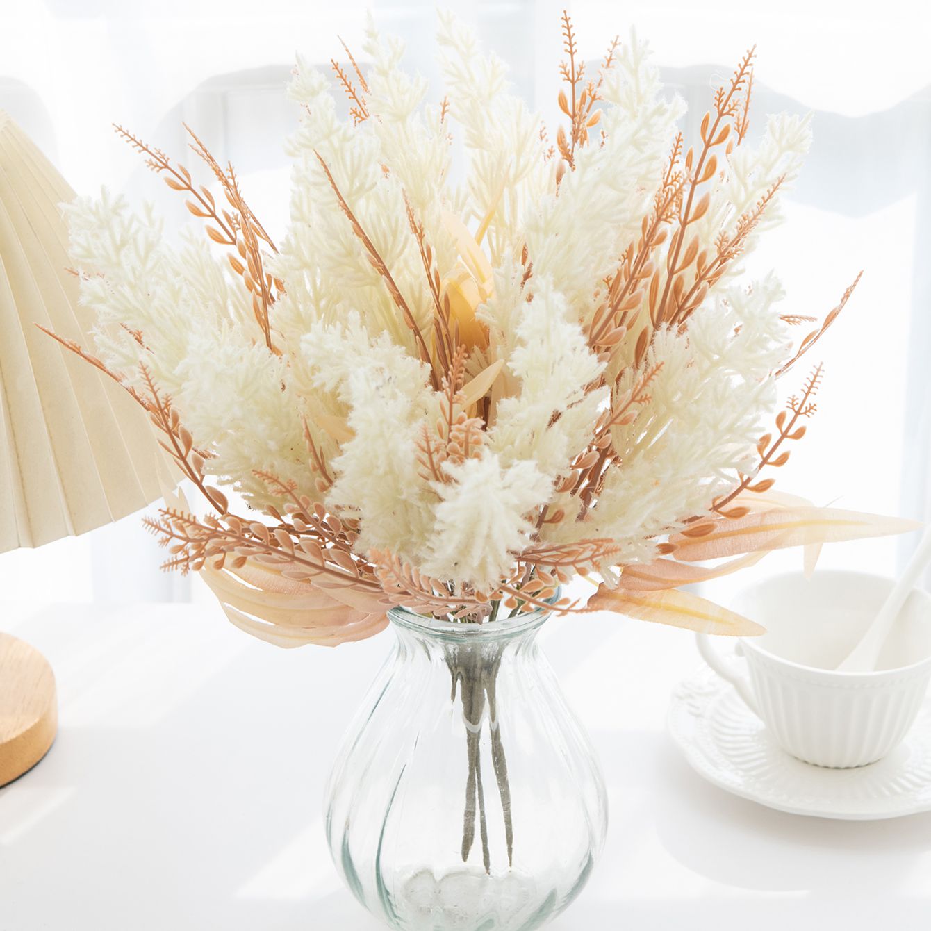 Künstliche Schilfrohrpflanze f – Flower Girl Basket Bewertung und Preis