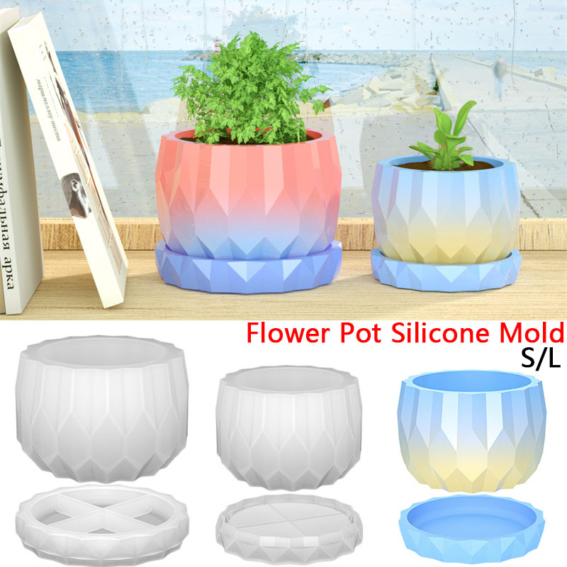 1 Set Silikon-Pflanzgefäßforme – Flower Girl Basket Bewertung und Preis